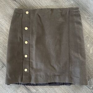 Zara faux snake print skirt